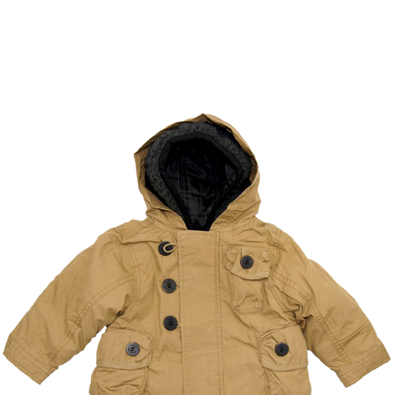 Boys 4 In 1 Cozy Sherpa Hooded Microfiber Parka